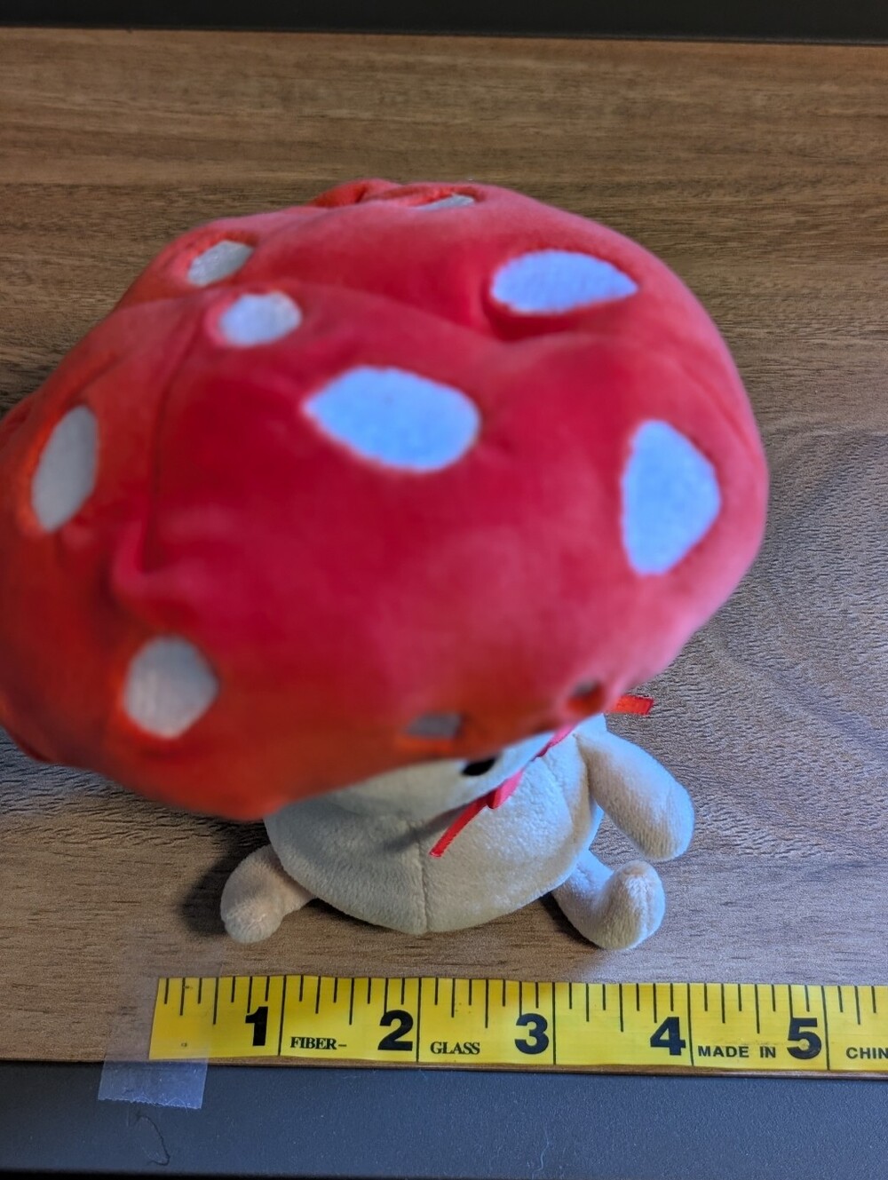 Jellycat Fun-Guy Robbie Red 6" Mushroom Retired -FUNG3R - Picture 8 of 11
